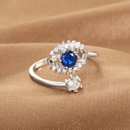 Evil Eye Zircon Ring