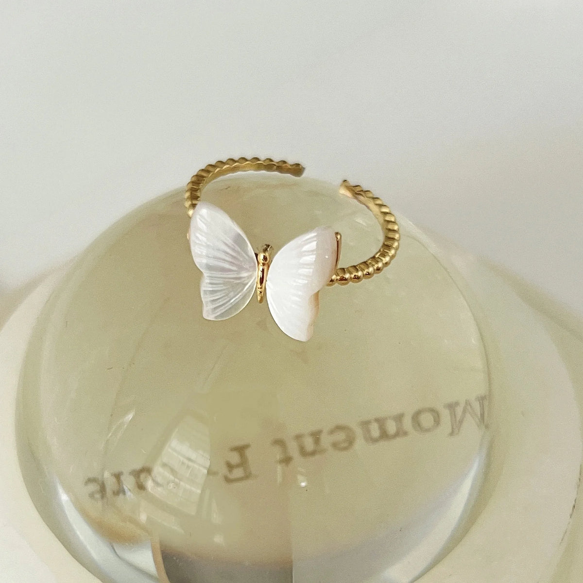 Colorful Glaze Open Ring