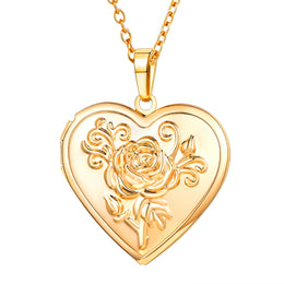 Custom Photo Heart Locket