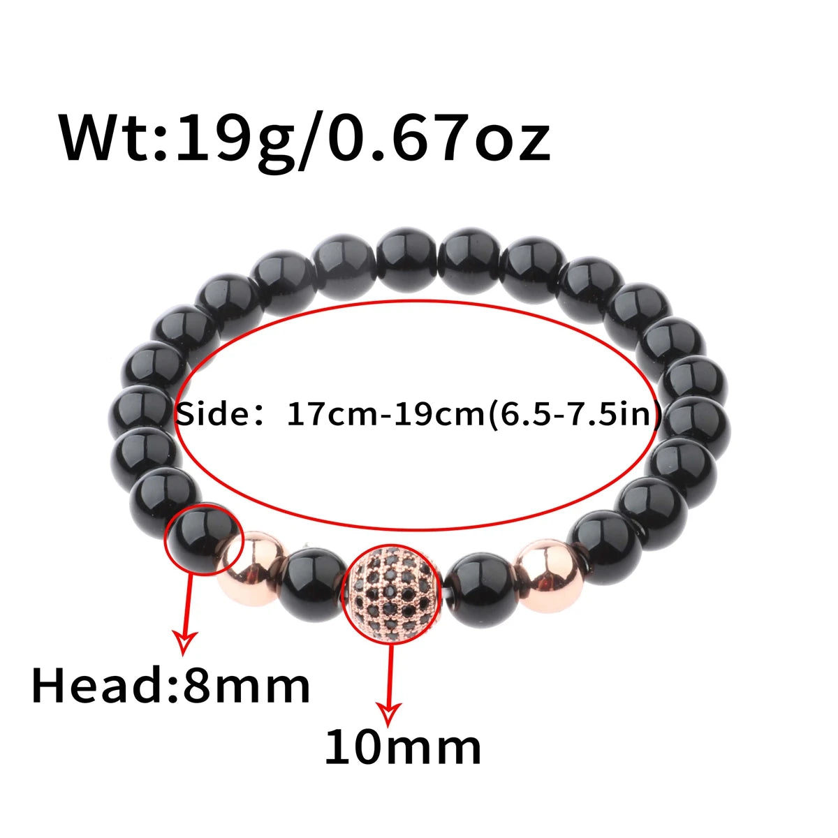 Natural Stone Crystal Bracelet