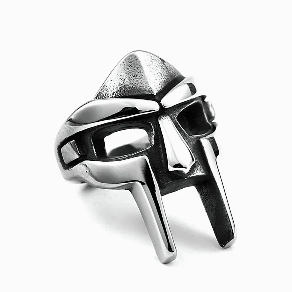 Pharaoh Mask Steel Ring