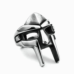 Pharaoh Mask Steel Ring
