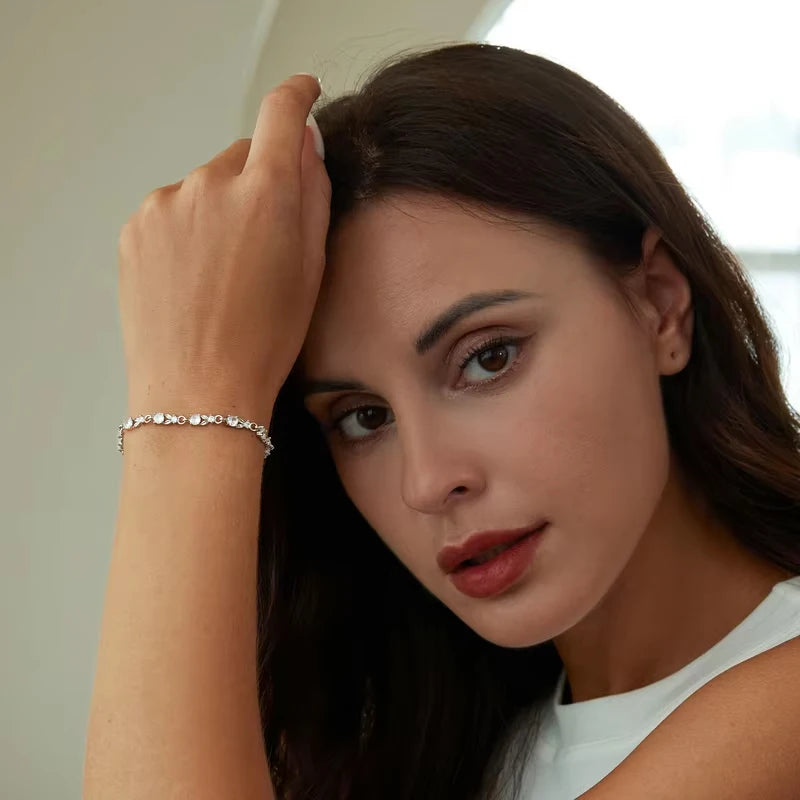 Rose Gold Crystal Bracelet