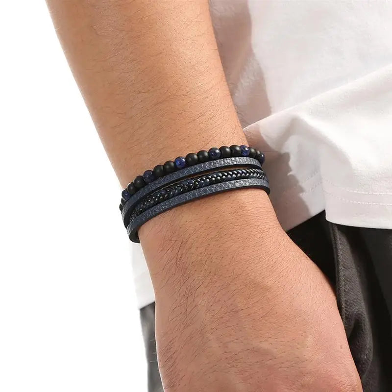 Layered Tiger Eye Bracelet