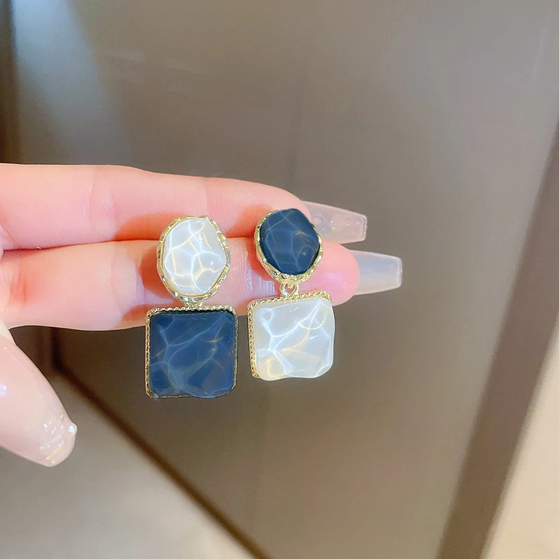 Blue Bohemian Butterfly Drops
