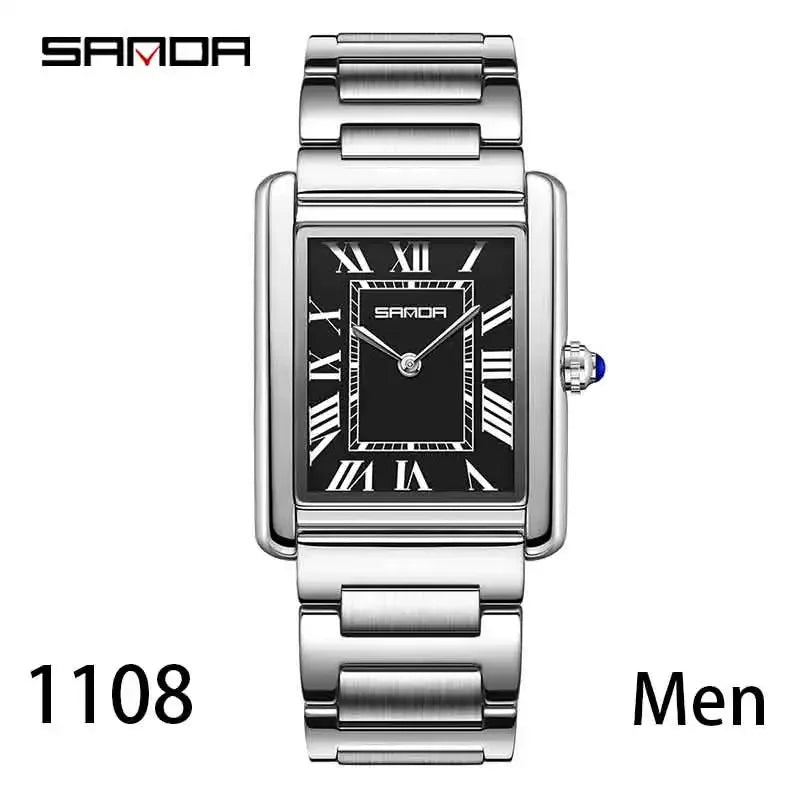 SANDA Square Couple Watch