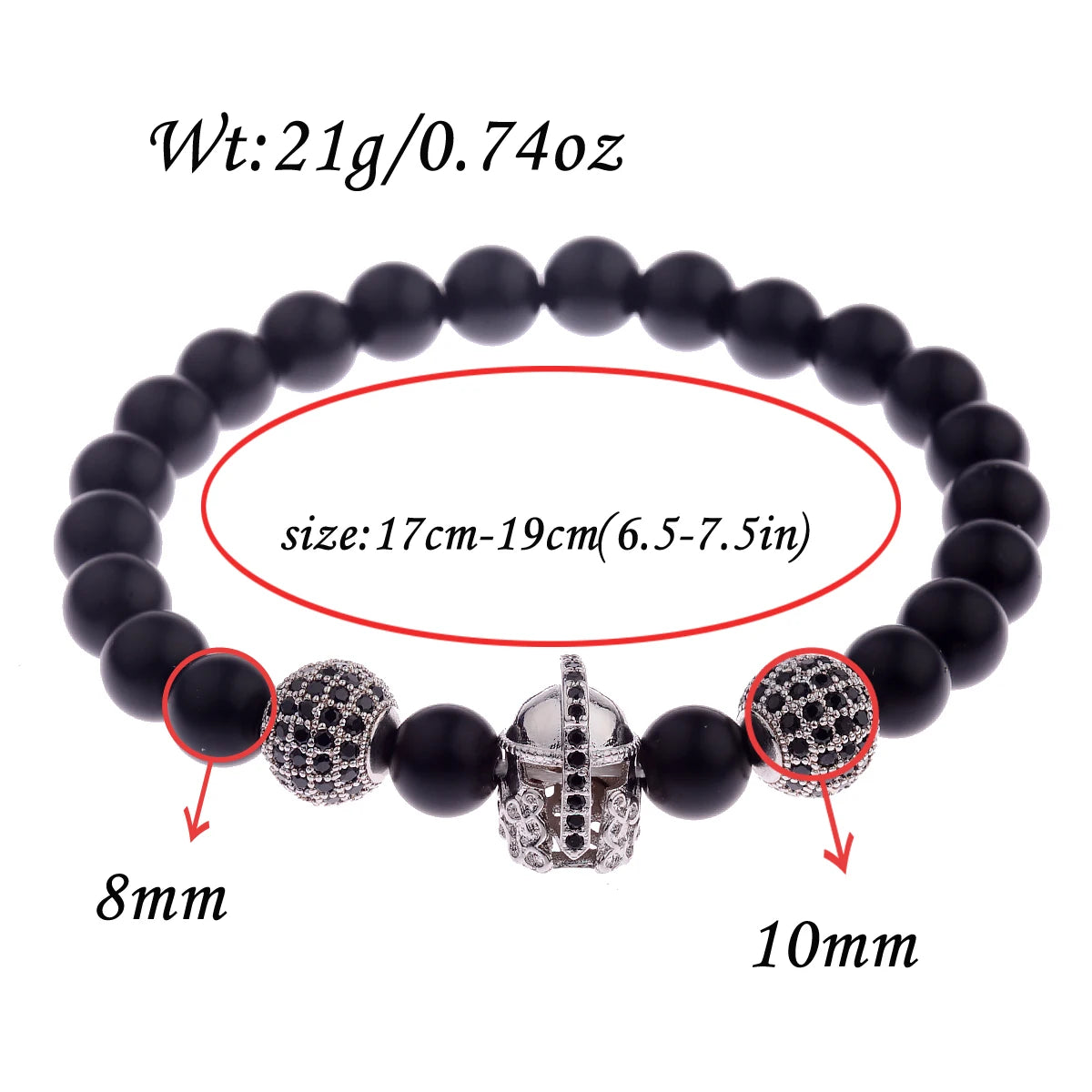 Natural Stone Crystal Bracelet