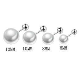 Freshwater Pearl Silver Studs