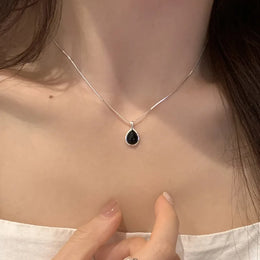 Sterling Pearl Chain Necklace