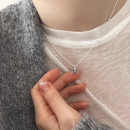 Sterling Pearl Chain Necklace