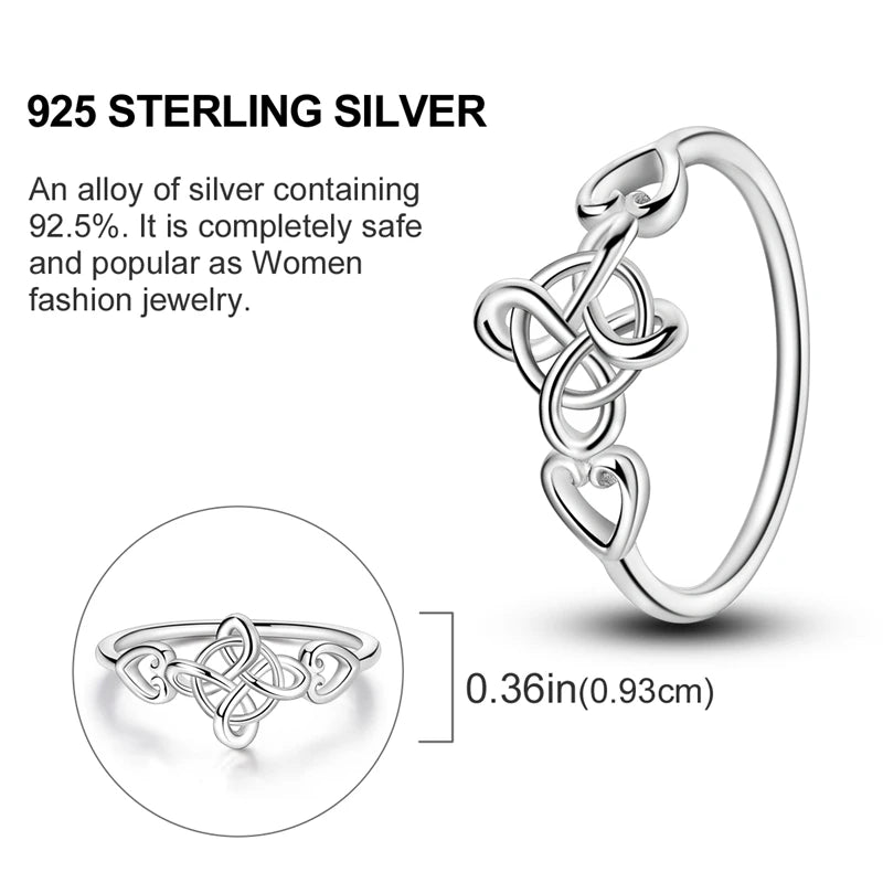 Blue Zircon Moon Ring