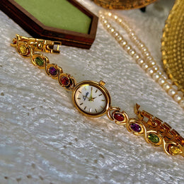 Mother Pearl Quartz Watch