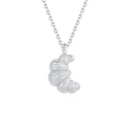 Croissant Sterling Silver Necklace