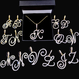 Cursive Initial Letter Necklace