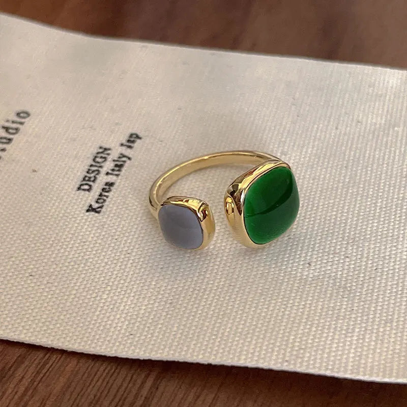 Colorful Glaze Open Ring