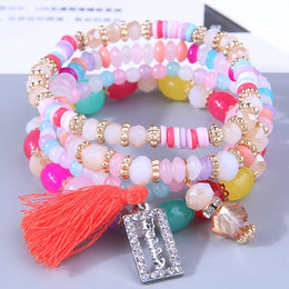 Bohemian Resin Stone Bracelet