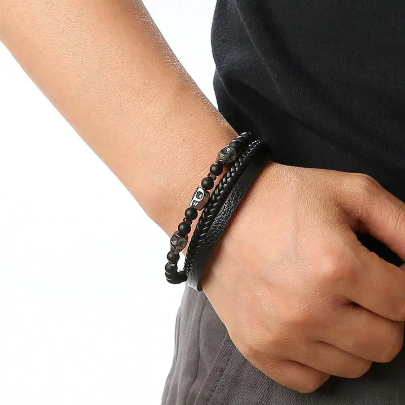 Layered Tiger Eye Bracelet