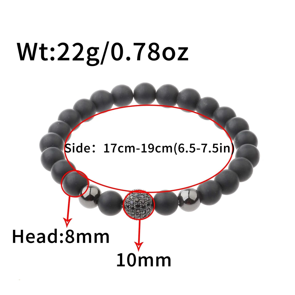 Natural Stone Crystal Bracelet