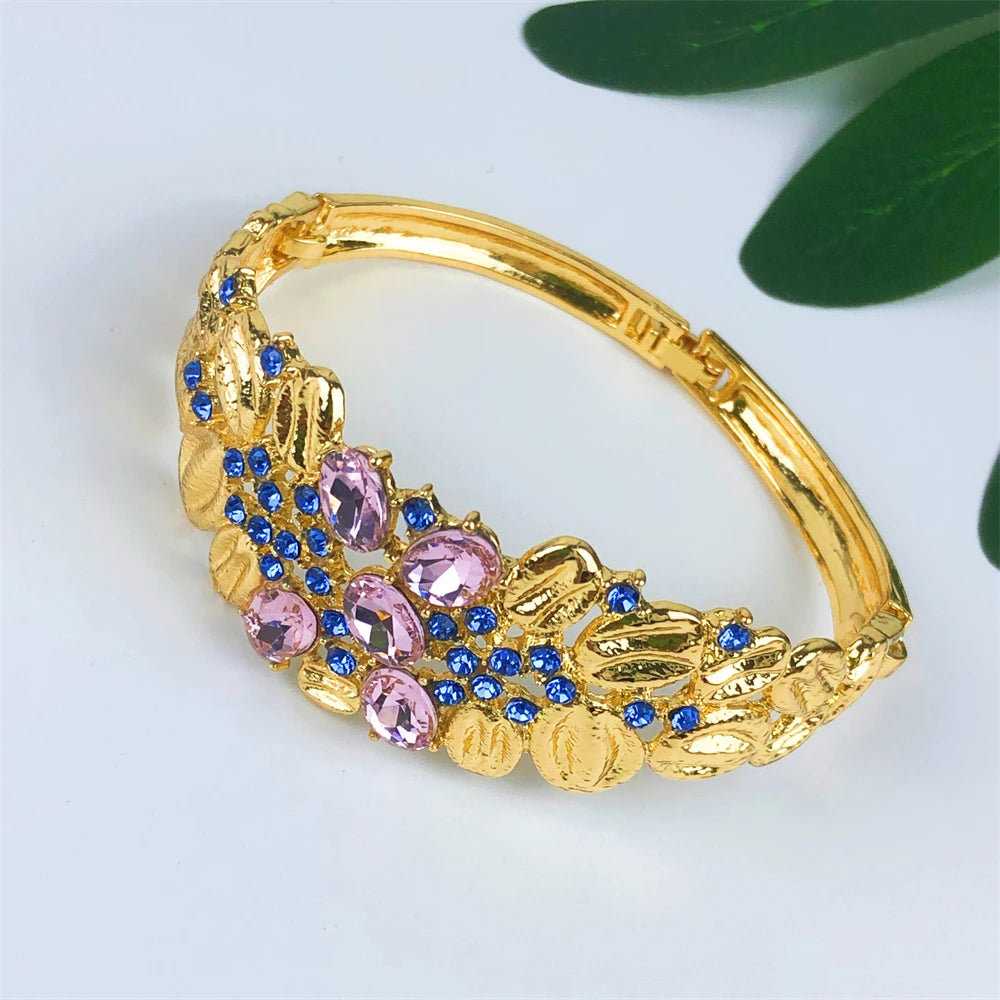 Opal Gold Jewelry Set