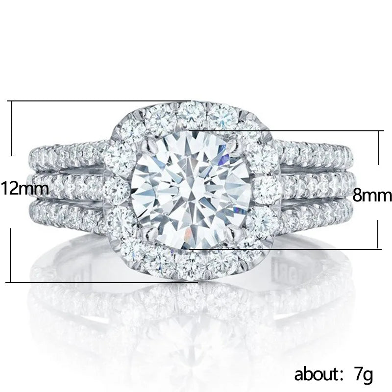 Cubic Zirconia Engagement Ring