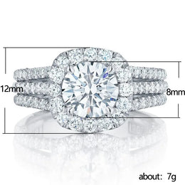 Cubic Zirconia Engagement Ring