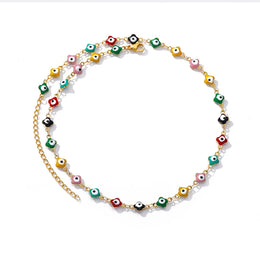 Zircon Evil Eye Necklace