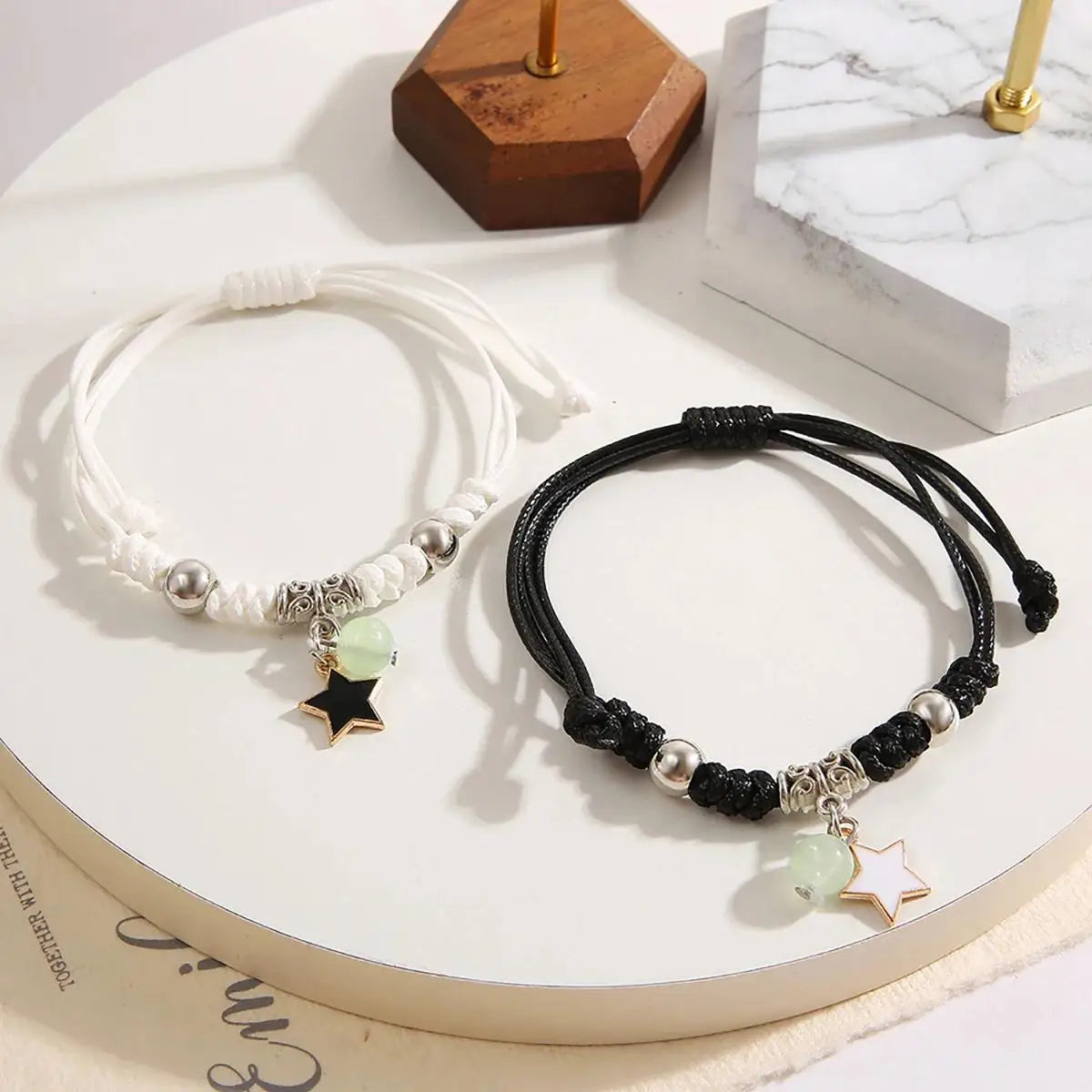 Luminous Star Couple Bracelets