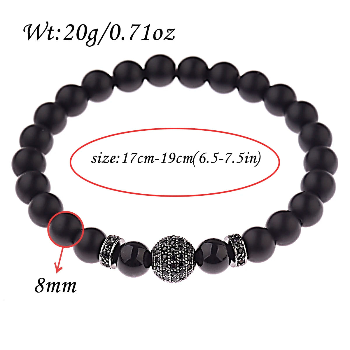 Natural Stone Crystal Bracelet