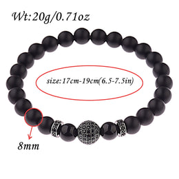 Natural Stone Crystal Bracelet