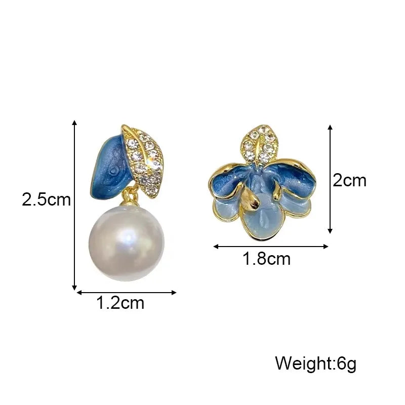 Blue Bohemian Butterfly Drops