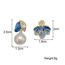 Blue Bohemian Butterfly Drops
