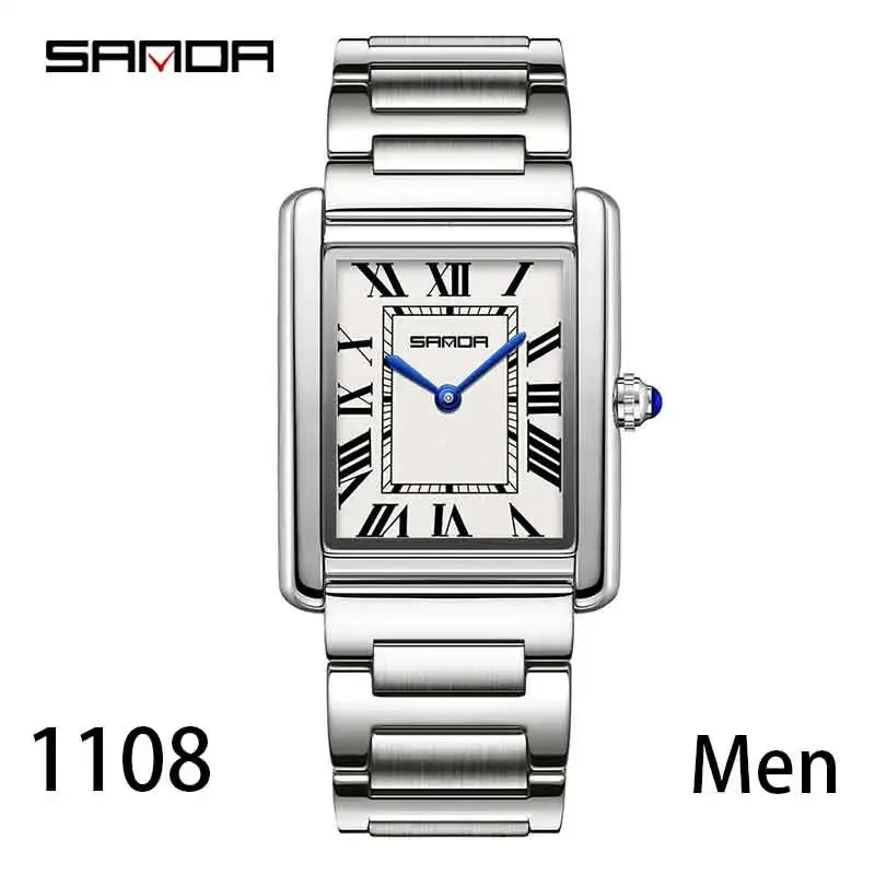 SANDA Square Couple Watch