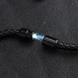 Lava Chakra Leather Bracelet