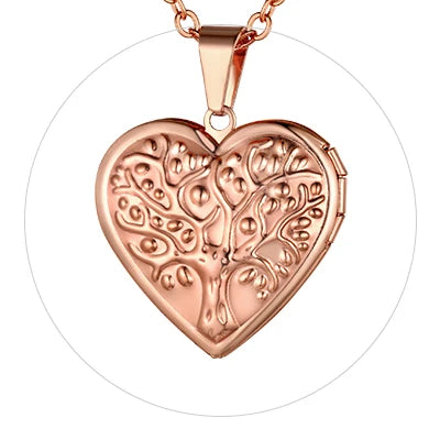 Custom Photo Heart Locket
