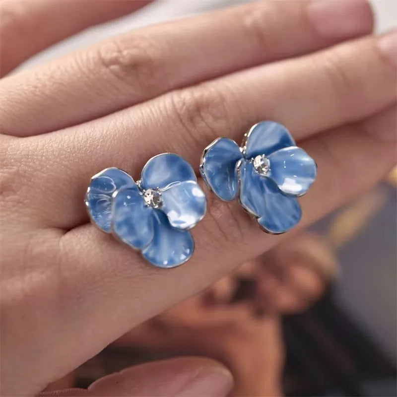 Blue Bohemian Butterfly Drops