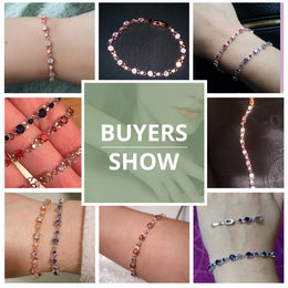 Rose Gold Crystal Bracelet