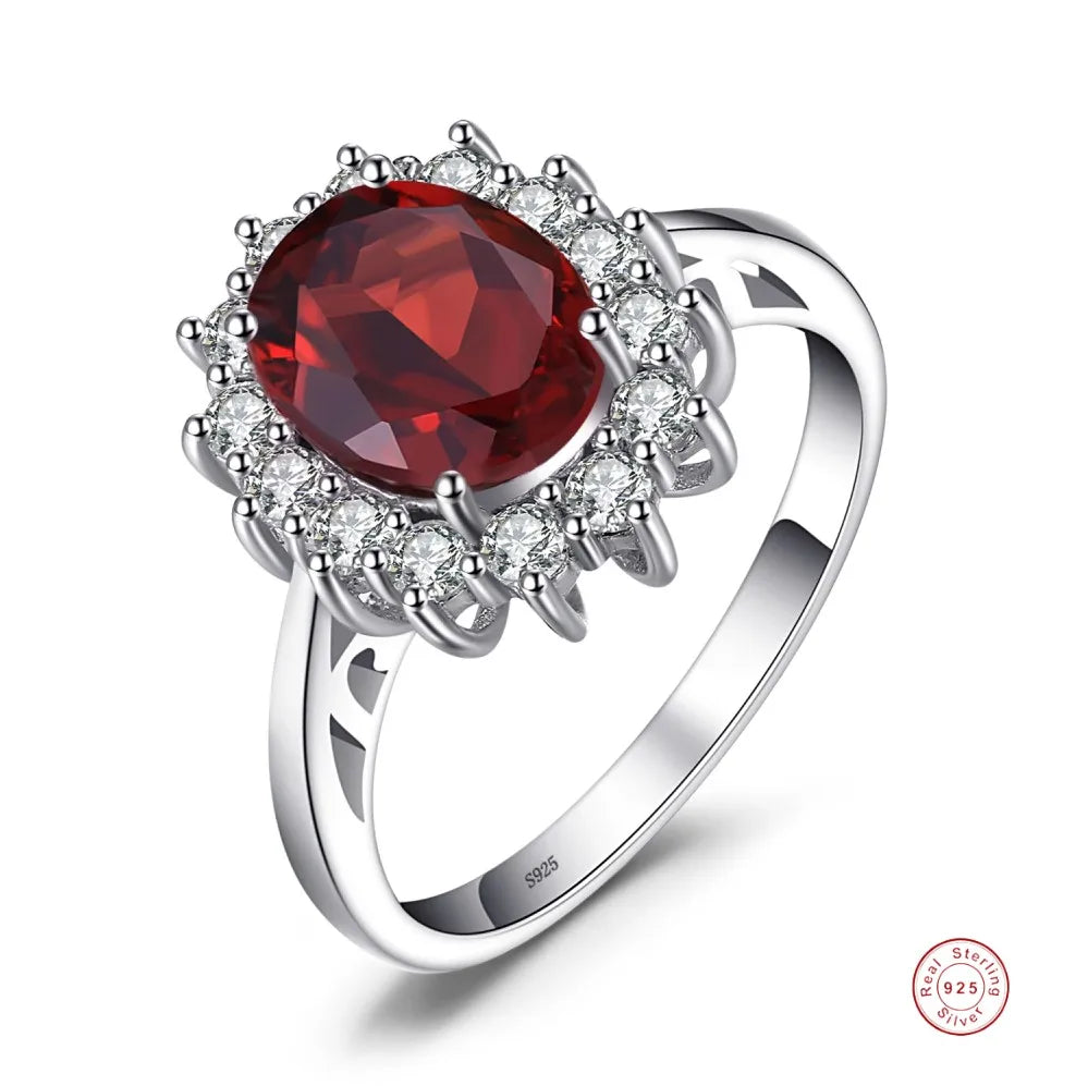 Classic Halo Silver Ring
