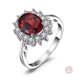 Classic Halo Silver Ring