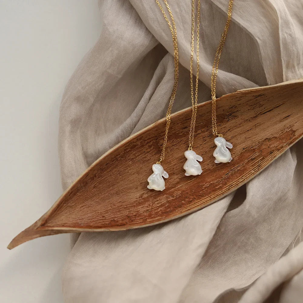 Jade Rabbit Moon Necklace