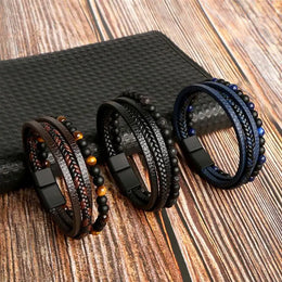Layered Tiger Eye Bracelet