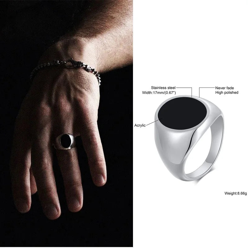 Viking Rune Signet Ring