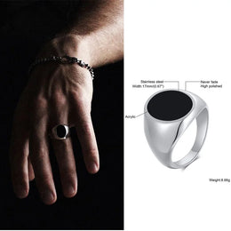 Viking Rune Signet Ring