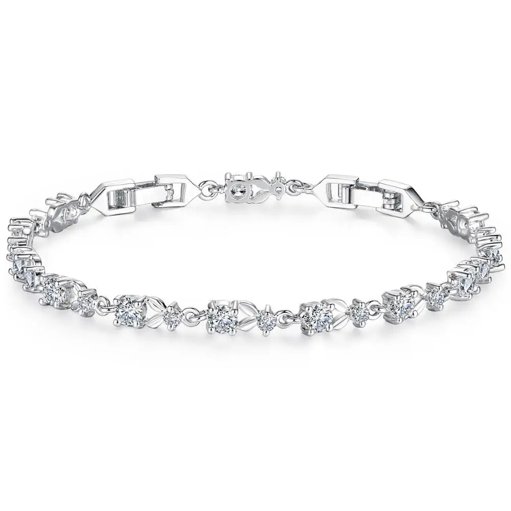 Rose Gold Crystal Bracelet