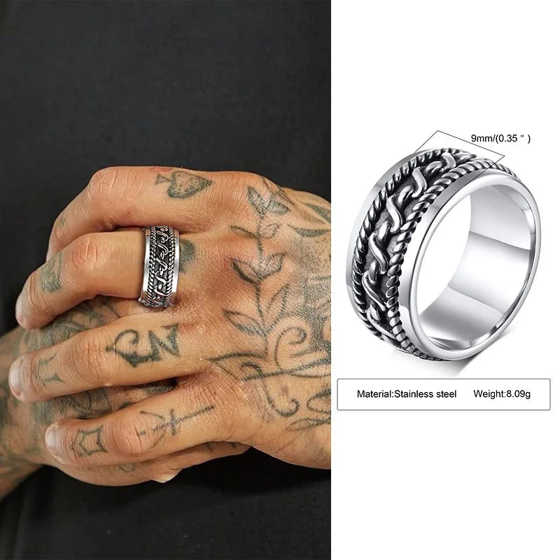 Viking Rune Signet Ring