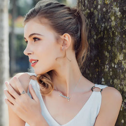 Stackable Star Silver Earrings