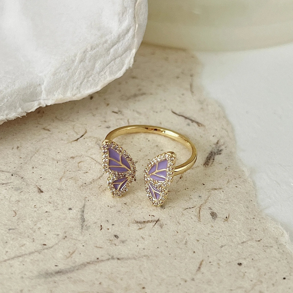 Colorful Glaze Open Ring