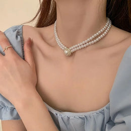 Classic Pearl Bridal Set